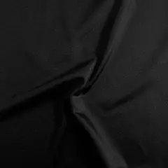 1 Yard Solid Shiny Nylon Spandex Flexi Stretch Tricot Fabric For Dancewear Swimwear 58/60" Width Black