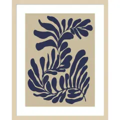 Seaweed by Dan Hobday Wood Framed Wall Art Print