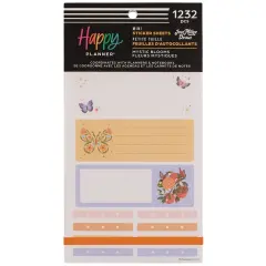 Happy Planner Mini Sticker Value Pack 30/Sheets-Mystic Blooms