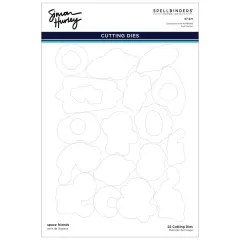 Spellbinders Etched Die By Simon Hurley-Space Friends