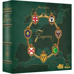 Rio Grande Games: 7 Empires - Strategy Board Game, Medieval 18th Century Themed, Countries Vie For Supremacy On the Old Continent, Age 14+, 2-6 Player