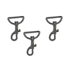 Swivel Hook Antique Nickel 1 1/4 Inches x 2 Inches Height