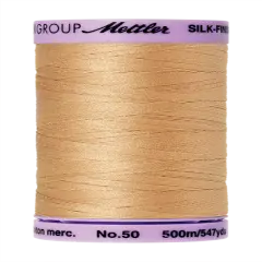 Oat Straw (9104-0260) | Silk-Finish Cotton 50wt (500M / 547Y) | Mettler Thread