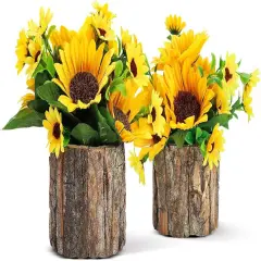 Artificial Sunflowers for Spring Decor Centerpieces