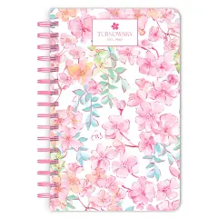 House of Turnowsky OFFICIAL | 5.25x8.25 Inch Compact Wire Journal | Non-Dated | Foil Stamped Cover