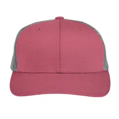 Team 365&reg; Adult Zone Sonic Heather Trucker Cap SP MRN HT/ SP GR