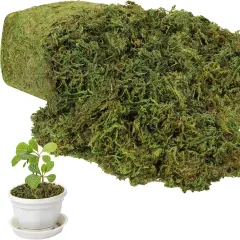 Large Capacity Artificial Moss for Potted Plants,Natural Artificial Moss Grass for Fake Plants Indoor,Craft Moss and Greenery Bulk,Forest Moss for Hamsters