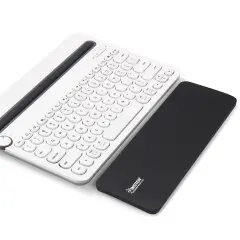 Keyboard Wrist Rest Pad Ergonomic Support for Computer Laptop Typing, Black, 11" x 3.5"