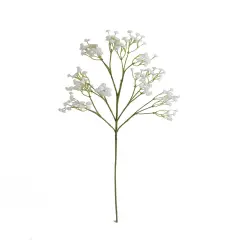25" Artificial Gypsophila Baby's Breath Spray - Pack of 4 Stems | Realistic Faux Floral Branches for Wedding Bouquets, Home D&eacute;cor, and Craft Arrangements