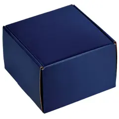 Pack/6: Navy Blue Decorative Mailer - 8 x 8 x 3"