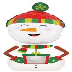 Pack/6: Snowman Box Buddy - 3 x 2-1/8 x 4-1/8"