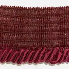 Twist Cord with Lip Piping Trimming - 8 Yards- Many Colors Available! Wine