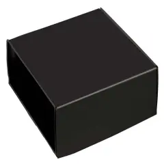 Pack/6: Black Decorative Mailer - 12 x 12 x 3"