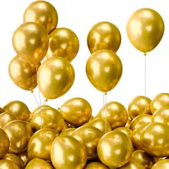 Gold Balloons 12 Inch Metallic Gold Balloons For Birthday Party Balloons For Gold Balloon Garland Christmas Balloons Gold Latex Balloons