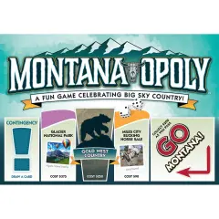 Late For The Sky: Montana-Opoly Monopoly Board Game