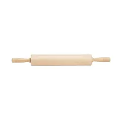 Fletchers Mills 12" Traditional Solid Maple Wood Baking Pastry Rolling Pin