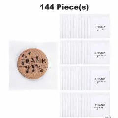 Thank You Cellophane Cookie Treat Bags Bulk 144 Pc