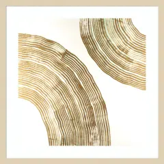 Sisal II by Vanna Lam Wood Framed Wall Art Print