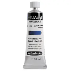 Schmincke Primacryl Professional Acrylic Paint - Cobalt Blue Light, 35 ml Tube