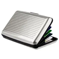 Kitcheniva Waterproof Credit Card Wallet Holder Silver