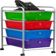 Rolling Cart with Drawers