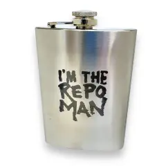8oz I'm the Repo Man Stainless Steel Flask