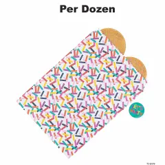 Tropical Confetti Treat Bags - 12 Pc.