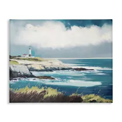 Stupell Industries Windswept Lighthouse Grasses Canvas Wall Art Design by Svetlana Aleynikova