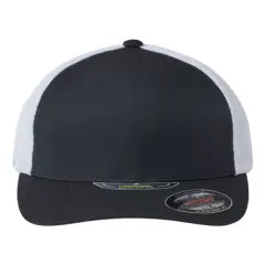 Flexfit&reg; Unipanel Trucker Cap Black/ White