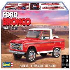 Revell Plastic Model Kit-Ford Bronco Half Cab