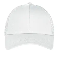 Port Authority&reg; Adjustable Mesh Back Cap White