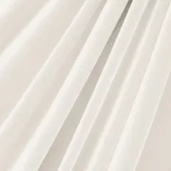 1 Yard Stretch Velvet Fabric Soft Medium Weight Sheen 4-Way Stretch 58/60" Width Off White