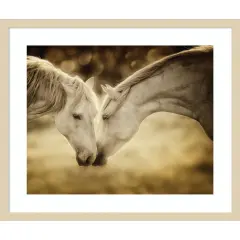 Connections by PHBurchett Wood Framed Wall Art Print