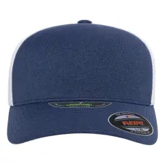 Flexfit&reg; Unipanel Cap Sleek & Modern Fit MLNGE NAVY/ WHT