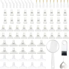 83 Pcs Diamond Painting Art Drill Dot Pen Tips Multi Placers Heads Nibs for Diamond Painting Nail Art Set Tool Accessories Kit 4710