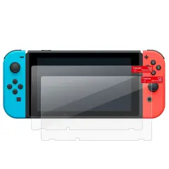Insten 2 Pack Glass Screen Protector Compatible with Nintendo Switch 2017, Premium Tempered Glass Console Protective Cover, HD Clear