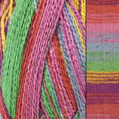 Bamboo Pop Sock by Universal Yarn - Fine Bamboo blend - 42 Colors 508 sunset