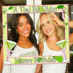 A Tini Bit Older Birthday Party Booth Props Frame Martini Bar Party Decorations Party Supplies Weenies and Tinis Decor for Bachelorette Party Martini Birthday