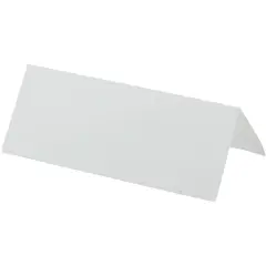 Place Cards - 180-Count Mini Tent Cards, Printable Foldover Table Placecards, Seat Assignment for Wedding, Holiday Dinner, Restaurant Reservation, Perforated, 30-Sheet, 1.43 x 3.75 Inches White