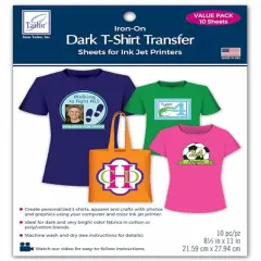 Dark T-Shirt Transfer - 10 Sheets