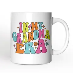 In My Grandma Era Mug, Groovy Grandma Gift