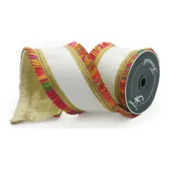 4" Multi Festival Fringe Ribbon: Multi (10 Yards)