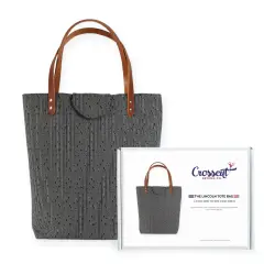Crosscut Sewing Co.&reg; Lincoln Tote Sewing Kit - Beginner Sewing Project Kit Line up