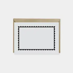 Little Scallop Border Note Cards
