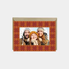 Moroccan Holiday Photo Card, Geometric