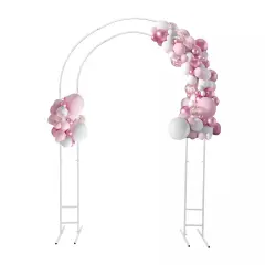 Metal Stand Arch 7.2ft Wedding Balloon Backdrop Party Stand For Garden Outdoor