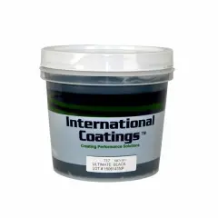 Ultimate Black by International Coatings Bright Red
