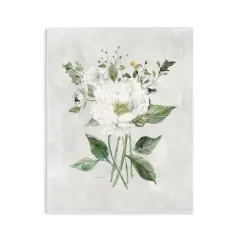 Stupell Industries Cottage White Flowers Wall Plaque Art Design by Carol Robinson