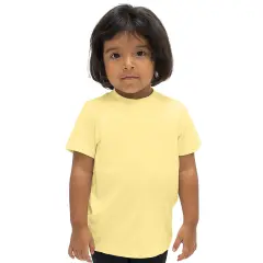 BELLA + CANVAS&reg; Toddler Crewneck Short Sleeve Jersey T-Shirt Yellow
