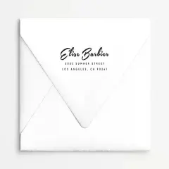 Address Stamp No. 6, Return Address